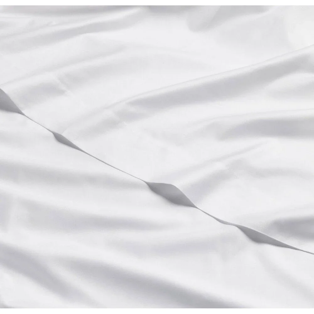 Full 600 Thread Count Sateen Sheet Set White - Casaluna NEW